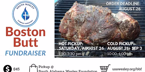 Boston Butt Fundraiser