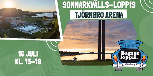 Bakluckeloppis Tj\u00f6rnbro Arena 16 juli