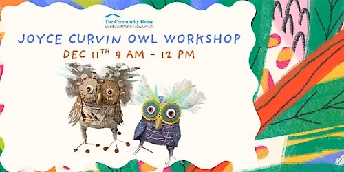Joyce Curvin Art Workshop - Owl
