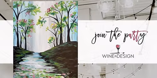 Spring Foggy Path | Wine & Design