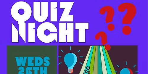 Elm Tree Quiz Night 26th November 2025