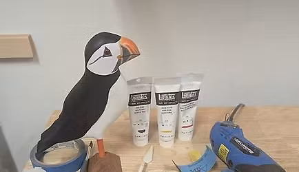 Bird Woodcarving for Kids