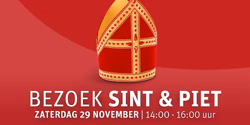 Bezoek van Sinterklaas en Piet