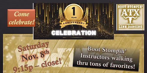 1 Year Anniversary Party at Wild West!