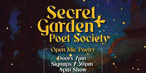 The Secret Garden Poet Society
