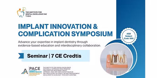 Implant Innovation & Complication Symposium \u2013 Seminar