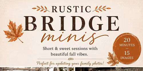 Rustic Bridge Minis