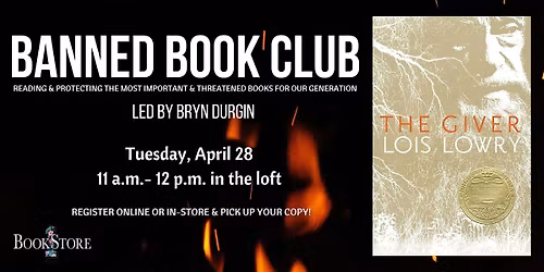 Banned Book Club: "The Giver" by Lois Lowry