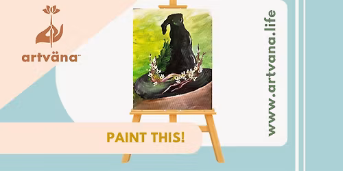Artvana Halloween Paint & Sip Class, The Toad House Bremerton October 2025