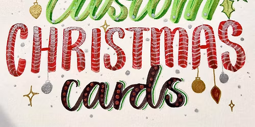 Christmas Card & Gift Tag Making Festive Workshop