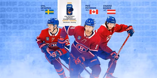 Norway vs Denmark \/ Sweden vs Slovakia \/ Czechia vs Canada - Day Ticket - Ice Hockey World Championship 2026 Tickets