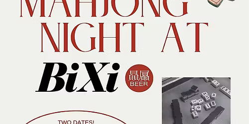 Open Mahjong Night