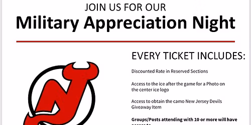 Appreciation Night with the Devils