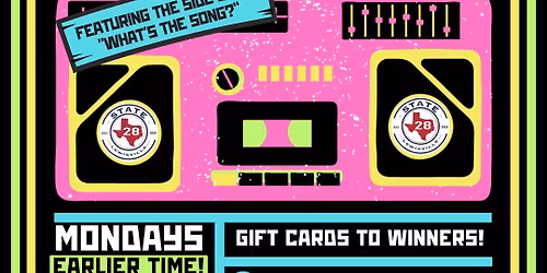 Metal Mandy's Music Bingo Mondays!