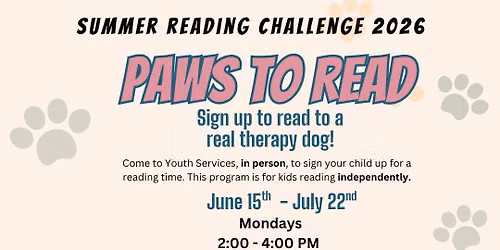 Paws to Read
