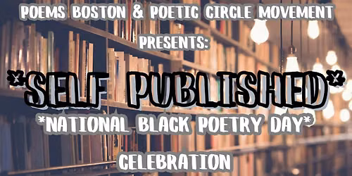 Self Published: an authors and poets showcase