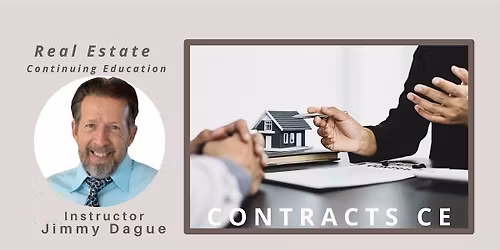 FREE Real Estate CONTRACTS CE w\/ Jimmy Dague, hosted by Dwellness (LIVE)