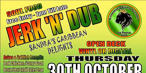 Jerk & Dub Night