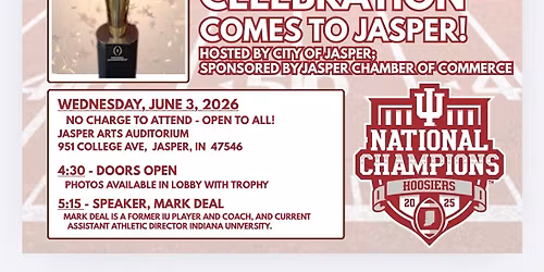 IU National Championship Celebration!