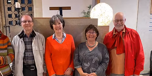 Exposition-vente d'artistes de Daillens à l'église