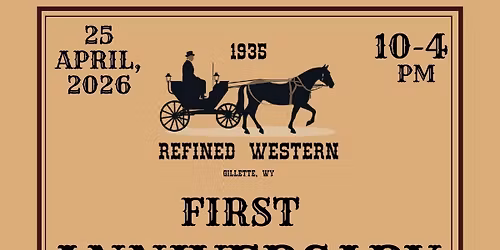 1935 Refined Western 1 Year Anniversary 