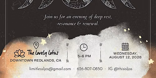 New Moon Sound Healing