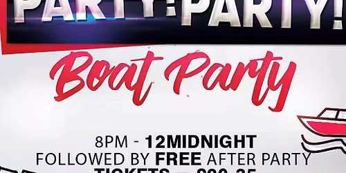 Party Party London boat party + free after party