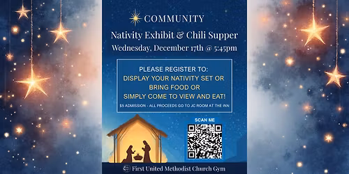 Nativity Exhibit & Chili Supper