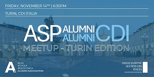 CDI & ASP Alumni Meetup in Turin