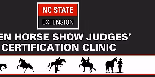 2025 NCSU Open Horse Show Judges' Certification Clinic