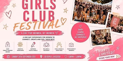 THE GIRLS CLUB FESTIVAL\u2728\ud83d\udecd\ufe0f\ud83c\udfa4