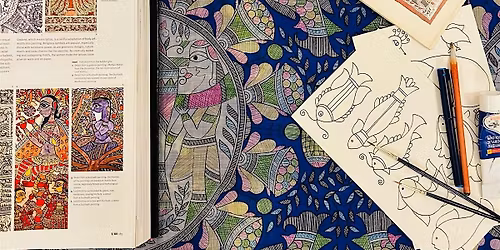 Colours of Tradition: A Madhubani Painting Workshop at Highgate Art Far