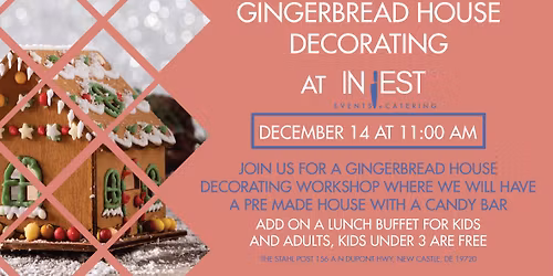 Gingerbread House Decorating with In Jest Events