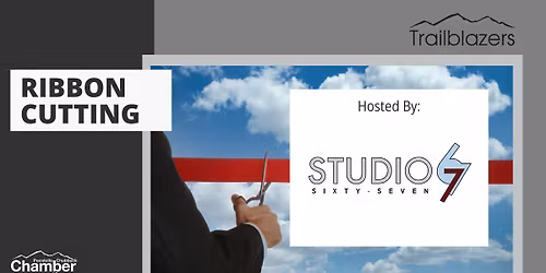 Ribbon Cutting for Studio 67
