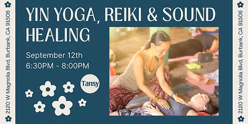 Reiki, Yin Yoga & Sound Healing with Michelle Chua