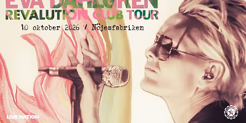 Eva Dahlgren - Revalution Club Tour