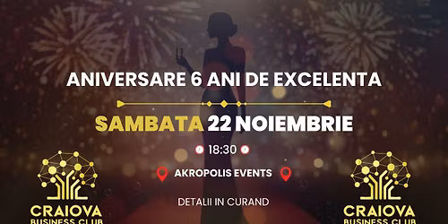 Aniversare 6 ani Craiova Business Club Wall of Fame