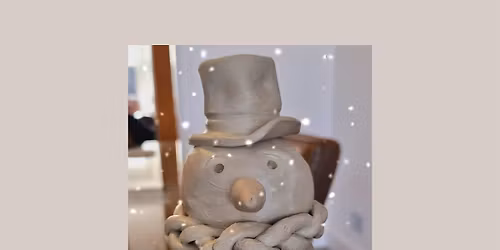 Ceramic Hand Building Workshop - Christmas Snowman
