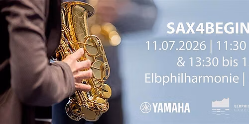 ELBJAZZ Workshop: Sax4Beginners - Ein Hit am ersten Tag