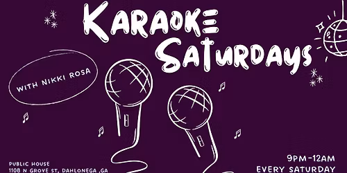 Karaoke Saturdays with Nikki Rosa