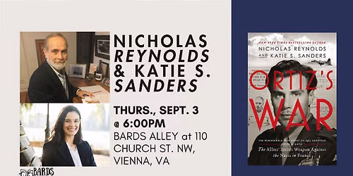 Authors Nicholas Reynolds & Katie S. Sanders | ORTIZ'S WAR