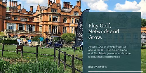 "FORE" Business Golf and Networking | Hill Barn Golf Club