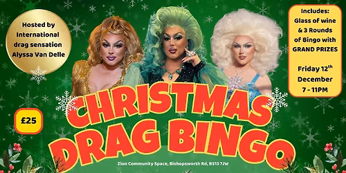 Christmas DRAG BINGO with Alyssa Van Delle