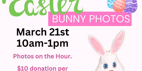 Easter Bunny Photos at Little Roos! 🌸🐰