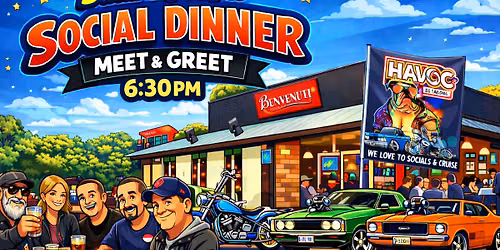 Saturday Night's Benvenuti's Social Dinner Meet&Greet 