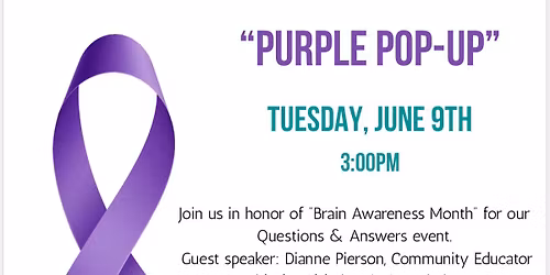 Purple Pop-Up