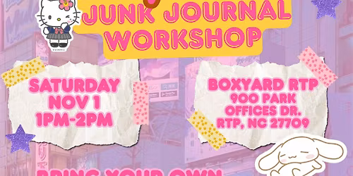 Sanriopalooza: Junk Journal Workshop