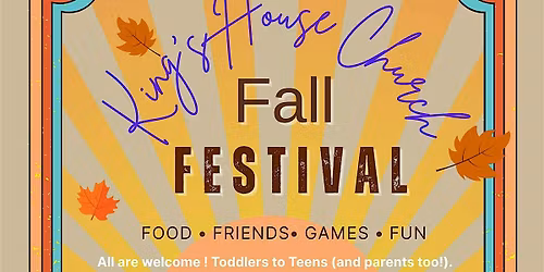 King\u2019s House Church Fall Festival