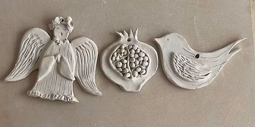 Holiday Ornament Ceramic Class - Intro to Pottery Workshop