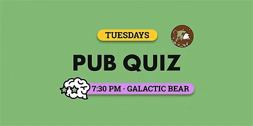 Pub Quiz Barcelona - Thursdays - Galactic Bear - Gr\u00e0cia
